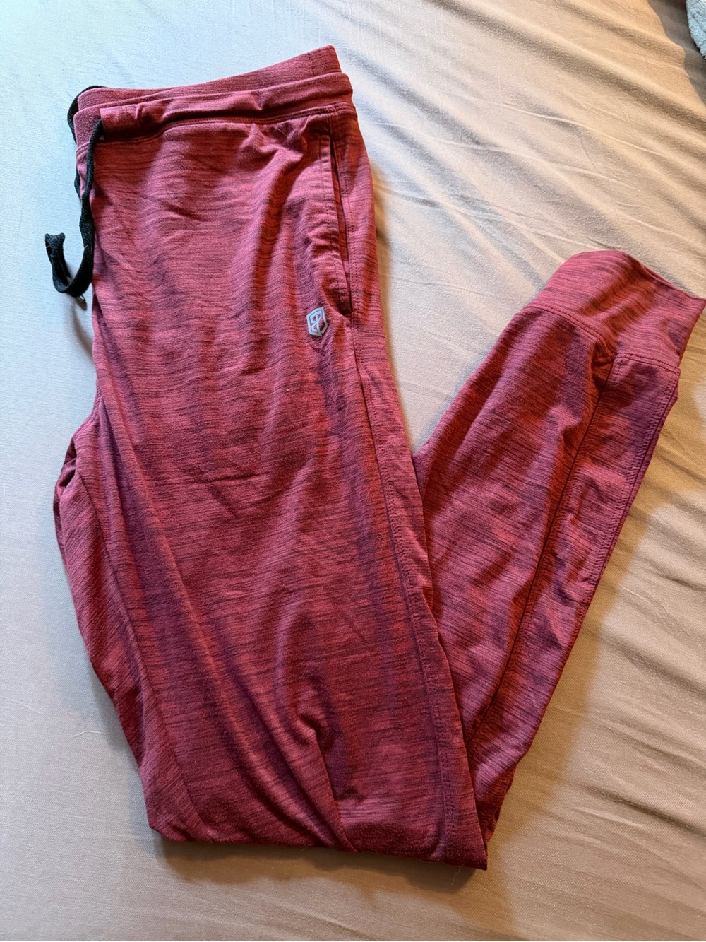 Women’s Maroon Heather Jogger Pants - Picture 1 of 1